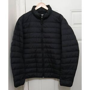 Uniqlo Black Lightweight Packable Puffer Jacket